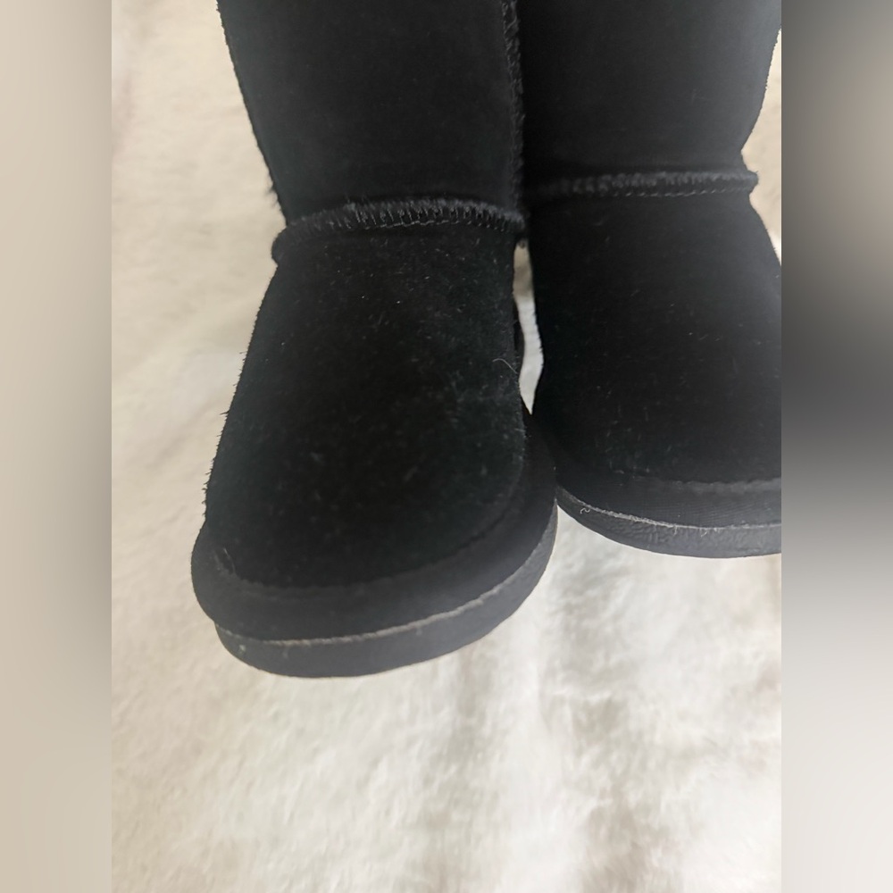 Lamo Black Fur-Lined Winter Boots